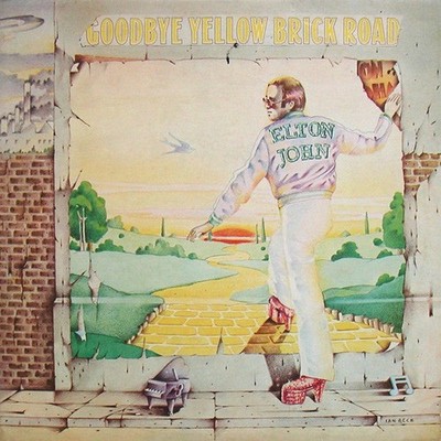 Elton John - Goodbye Yellow Brick Road - Used Vinyl Record 2xLP - Y5826z