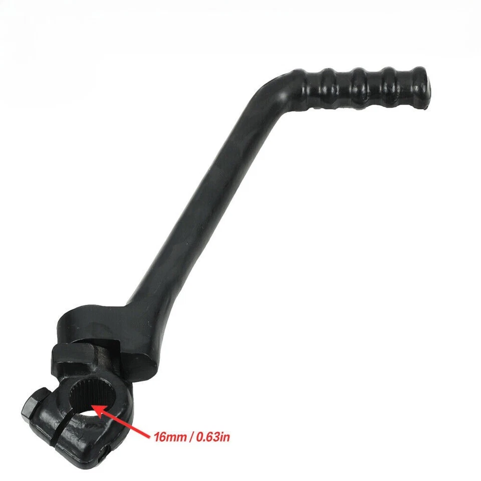 Pedal de palanca de arranque M16 para moto de cross Kawasaki KE KLX KX KDX KZ 125 200 Foto 3 de 4