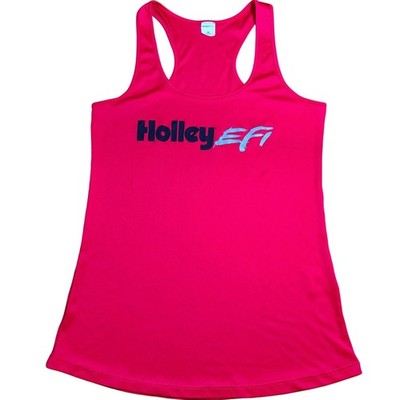 Holley EFI Racerback Tank Top Sz M Pink Performance Athletic Sportswear gym