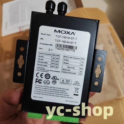 1PCS New MOXA TCF142-M-ST-T Converter Fast shipping via FedEx or DHL*c