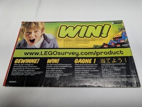 LEGO Cars Ultimate Build Francesco (8678) Replacement Parts & Manual Incomplete