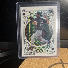2022 Panini Mosaic - Aces Lucas Giolito #A-5 Green Mosaic Prizm