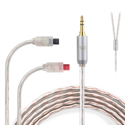 okcsc JBX Recable Cable for Audio-Technica IM Series Earphone Cable 4 Core Compa