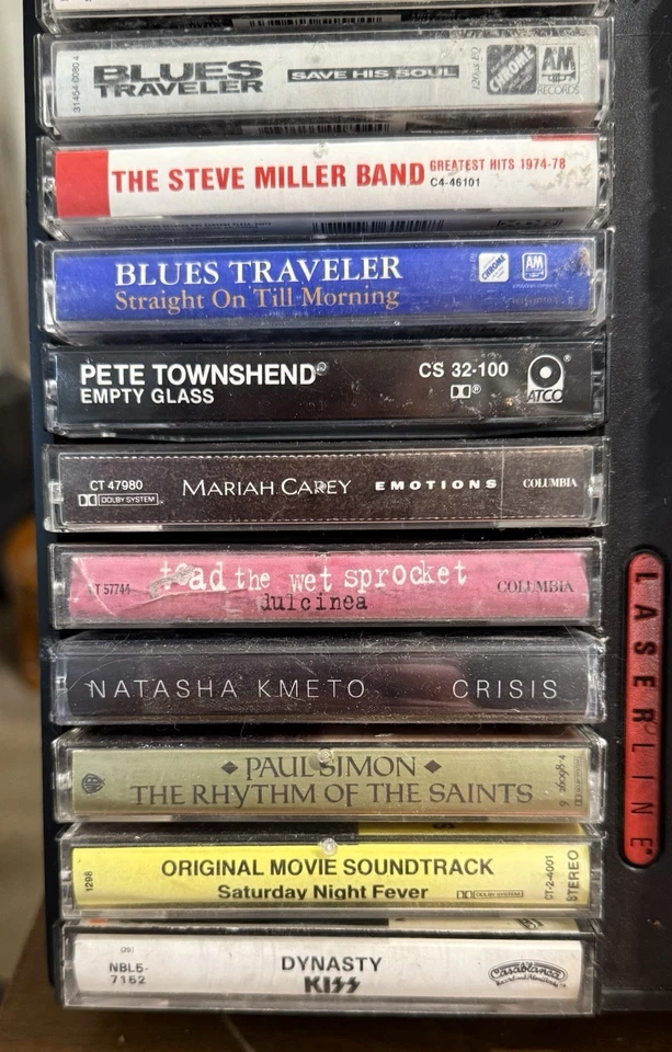 Lot 100 Vintage 70s 80s 90s Rock Metal Hard Rock Alternative Pop Cassette Tape A Foto 3 de 4