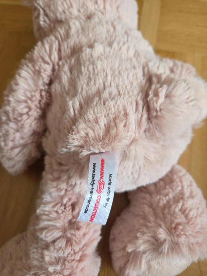 Teddy Hermann Bär Plüsch Creme Ca 30cm Weich TOP Zustand #22 - Bild 3 von 3