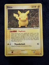 Ditto (Pikachu) 39/113 EX Delta Species