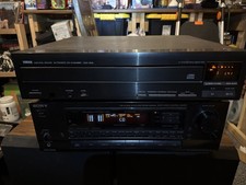 Yamaha CDC-605 Natural Sound Automatic CD Changer - Tested Working No Remote