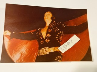 RARE ELVIS Original Photo Manf kodak Tuscaloosa 1971 cape dated