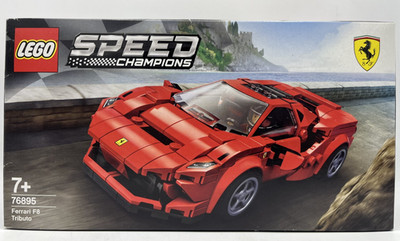 LEGO Speed Champions 76895 Ferrari F8 Tributo 275 Teile Rennfahrer Figur Set 7+