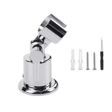1pcs All Metal Shower Head Holder,180  Adjustable Shower Wand Holder with Han...