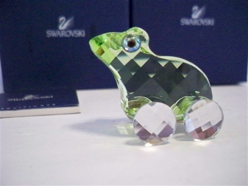 SWAROVSKI FRED THE FROG 657108 MIB COA | eBay