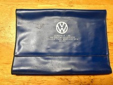 Vtg 1960s VW Autoville LTD, College Park Maryland, OWNER'S MANUAL POUCH SLEEVE