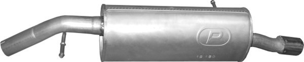Polmo EndschalldäMpfer NachschalldäMpfer 19.180 FüR 207 CC Peugeot SW 16V Turbo-image