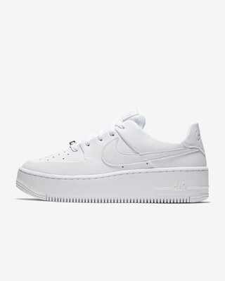 Nike WMNS Air Force 1 Sage Low AR5339-100 Triple White Women's Size US5-14 New