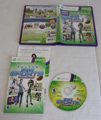Used Complete Kinect Sports: Season Two Microsoft Xbox 360 Free Shipping!