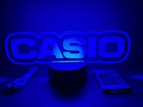READ INFO - Casio G-Shock Calculator FX Graphic loopy pv watch RGB Led Lamp