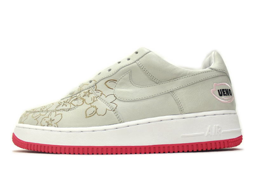 Nike Air Force 1 Low Ueno Sakura White 309360-001 Men's Size - Picture 3 of 5
