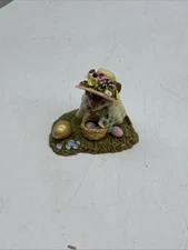 Wee Forest Folk BIG EGG LITTLE BASKET M-389 Retired