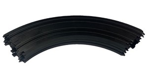 TYCO 9" R 1/4 CURVE 9 R1/4 No B5831 HO Scale Slot Car Track Lot of 4