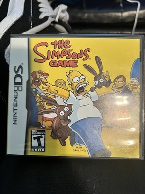 The Simpsons Game Nintendo DS Complete In Box With Manual Authentic Tested