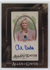 2017 Topps Allen & Ginter Auto Minis Framed Alexa Datt #MA-ADA Auto w7p