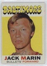 1971-72 Topps Jack Marin #112 kk4