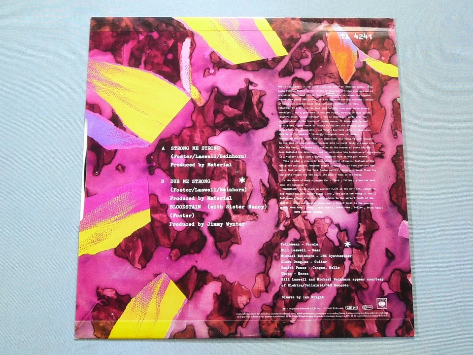 Yellowman – Strong Me Strong (Unplayed) - Bild 2 von 4