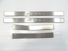 10 Mercedes W212 E63 trim, set door step sill...
