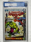 Amazing Spider-Man #119 CGC 6.5 1973 Hulk Appearance Romita Marvel