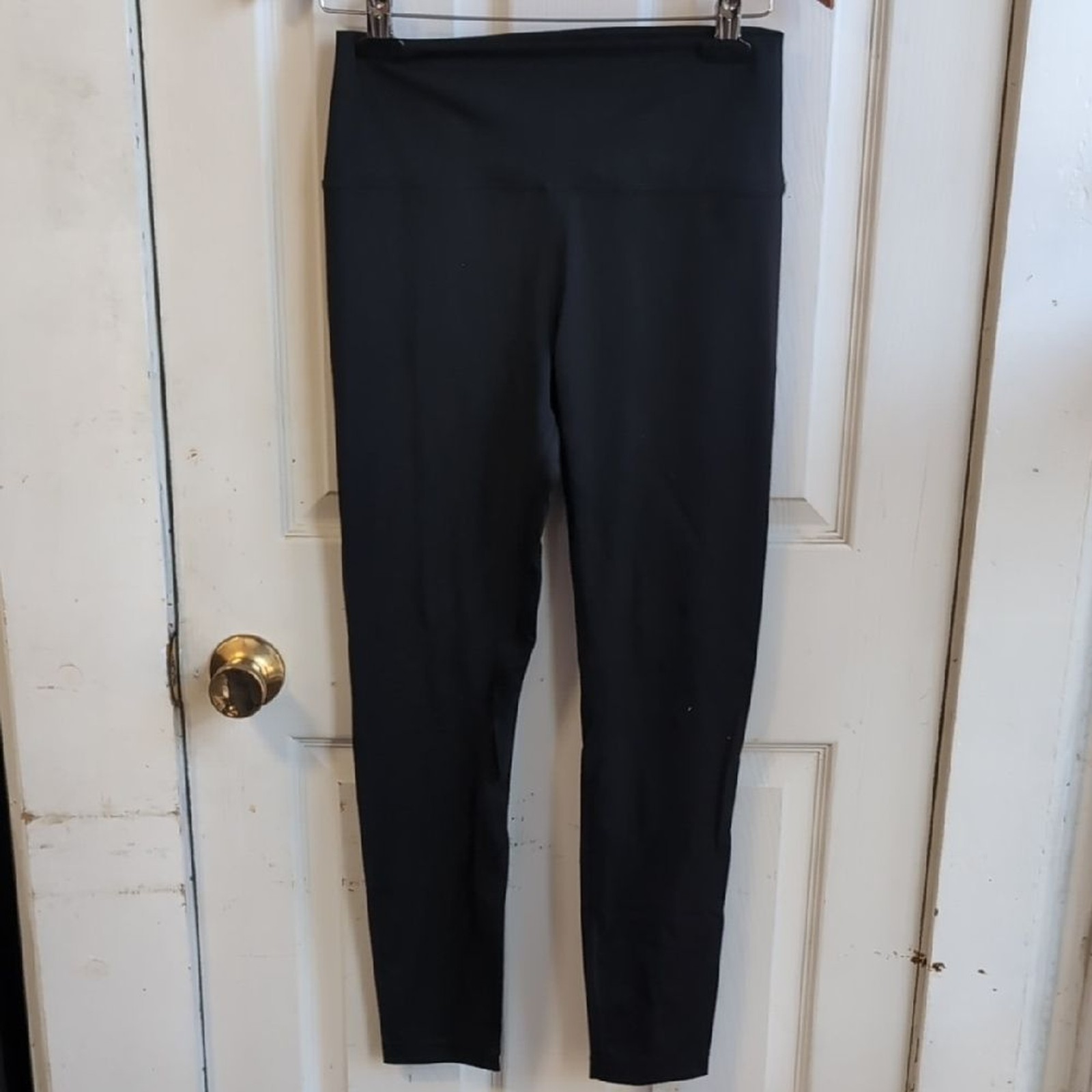 CRZ Yoga Black High Rise Ankle Athletic Legging Size Small