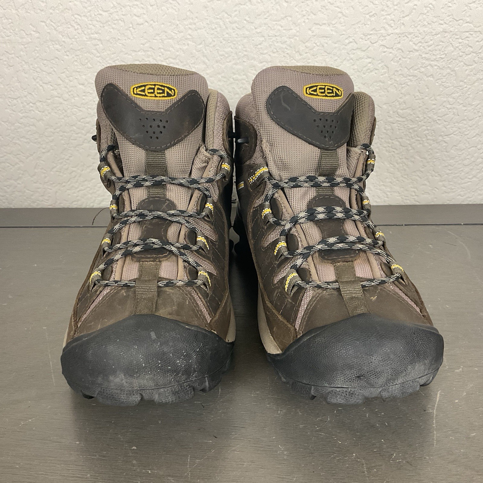 Stivali da trekking Keen marroni Targhee II mid top impermeabili taglia 9