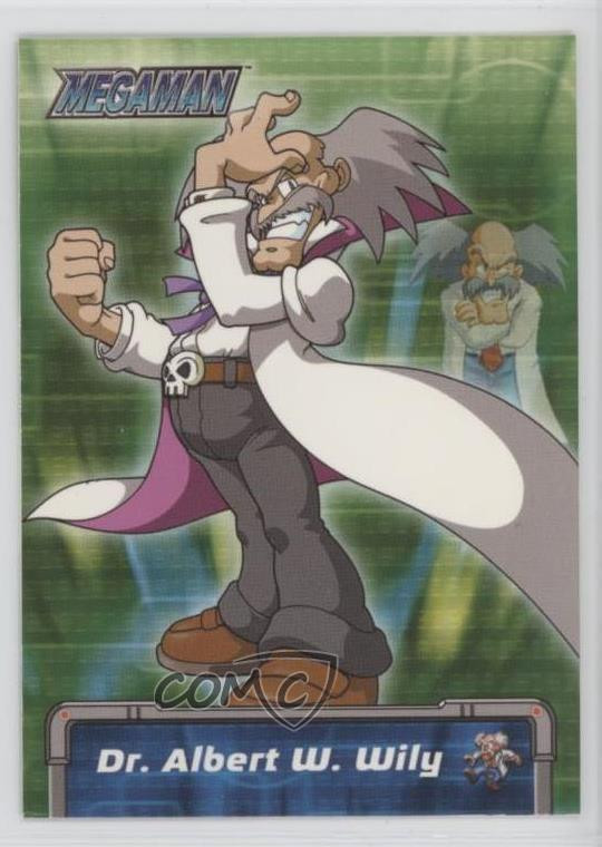 2004 Artbox Mega Man Dr Wily Figure 03 08wd Rare Collectible