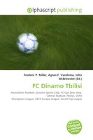 Frederic P. Miller (U. A.) | Fc Dinamo Tbilisi | Taschenbuch | Englisch (2026)