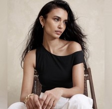 Banana Republic Off Shoulder Tank Top Size XS NWOT RT 70