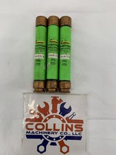 Eaton Bussmann FRS-R-15 15A 600V Fusetron Class RK5 Time-Delay Fuse Lot of 3