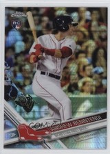 2017 Topps Chrome Prism Refractor Andrew Benintendi #100 Rookie RC 2d9