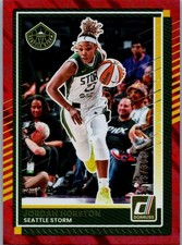 2025 Donruss WNBA  Jordan Horston #73 Red Glitter 318/399 Seattle Storm