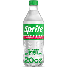 Sprite Winter Spiced Cranberry 20 Oz 24 Pack. ONLY ORDER ONE CRATE PER ORDER