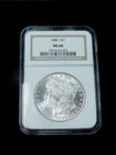 1886 $1 Morgan Silver Dollar - NGC MS66 Brown Label