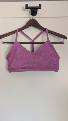 FLEO Reinette Sports Bra Bounce Fabric Heather Orchid Size Large