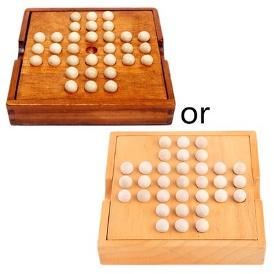 Board Game Chess Peg Solitaire Diamond Move Independently Cognitive Ability Toy