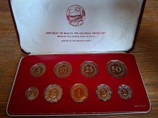 KMS Malta 1976 PP Kursm&uuml;nzensatz Proof Set - siehe Foto 4
