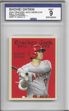 Shohei Ohtani Cracker Jack Card #1 Angels