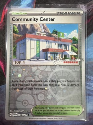 Community Center Professor Program Top 4 Pokemon TCG 146/167