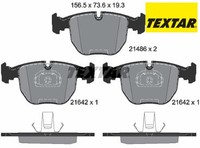 Textar 2148602 Bremsbelagsatz FüR Scheibenbremse Bremsbelagsatz