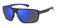 Polaroid Pld 7058/S Matte Black Blue 64/15/135 Herren Sonnenbrillen