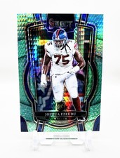 2022 Panini Select Football #227 (Dragon Scale)  JOSHUA EZEUDU (RC)  [03/89]