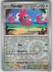 Flamigo 165/198 Scarlet & Violet Base Set Reverse Holo