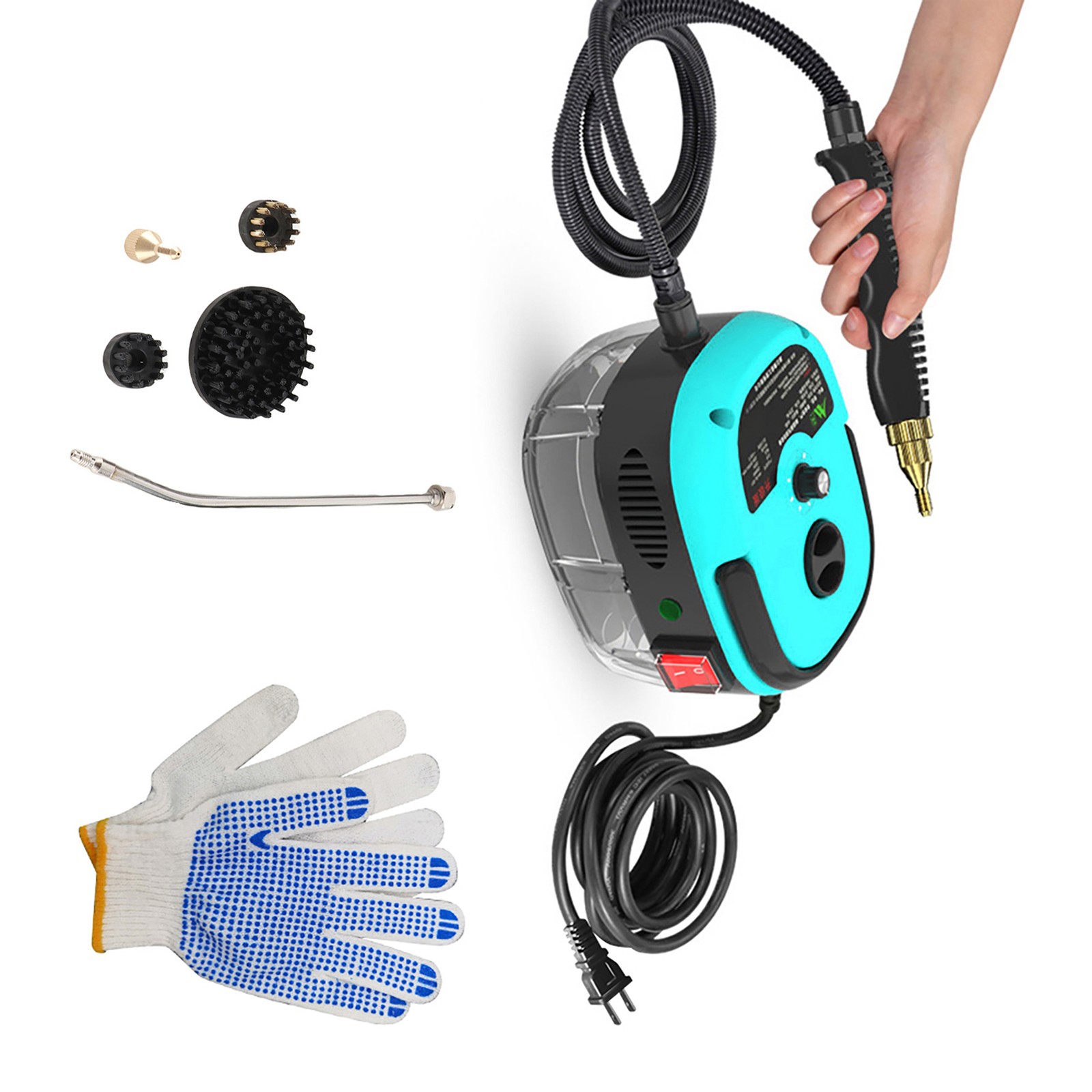 Handheld Steam Cleaner 1500W Large Capacity Water Tank Steam Cleaner For Kitchen