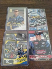 Kurt Busch Signed Lot Of 4 Ip Auto Press Pass Hof Champion Wheels 97 Roush Kurt Busch Signed Lot Of 4 Ip Auto Press Pass Hof Champion Wheels 97 Roush